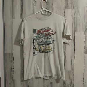 Italia car tee shirt!